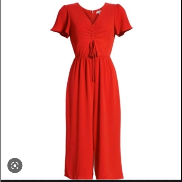 Leith Red Jumpsuit 🌹🌺 - Picture 8 of 12